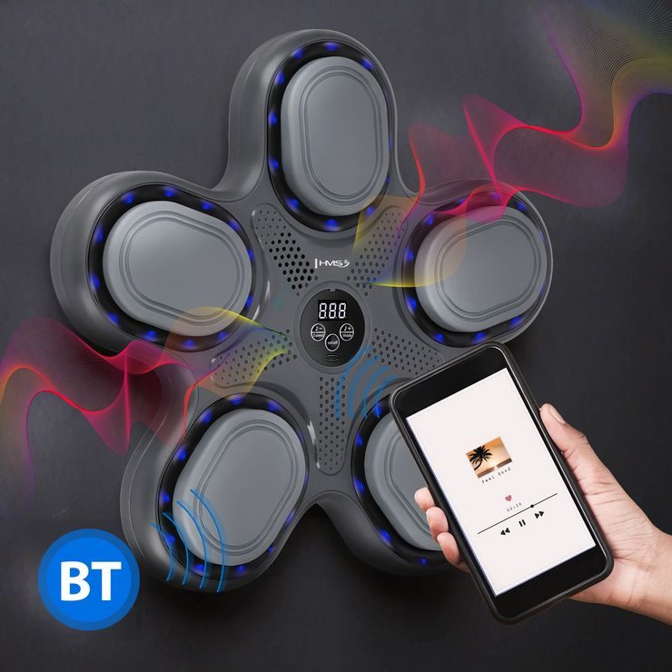 HMS TB11 s LED, Bluetooth a rukavicemi (Music Boxing Machine)