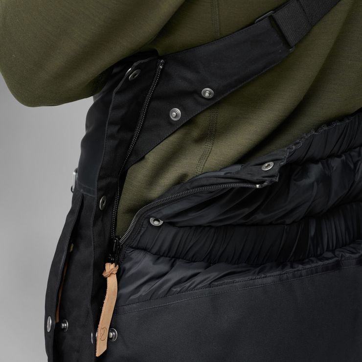 FJÄLLRÄVEN Polar Bib Trousers M, Black