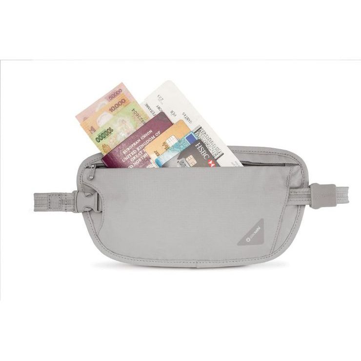 PACSAFE X100 WAIST WALLET neutral grey