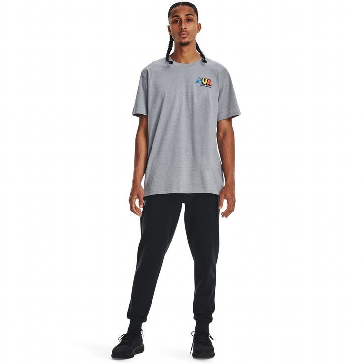 UNDER ARMOUR Rival Fleece Joggers-BLK