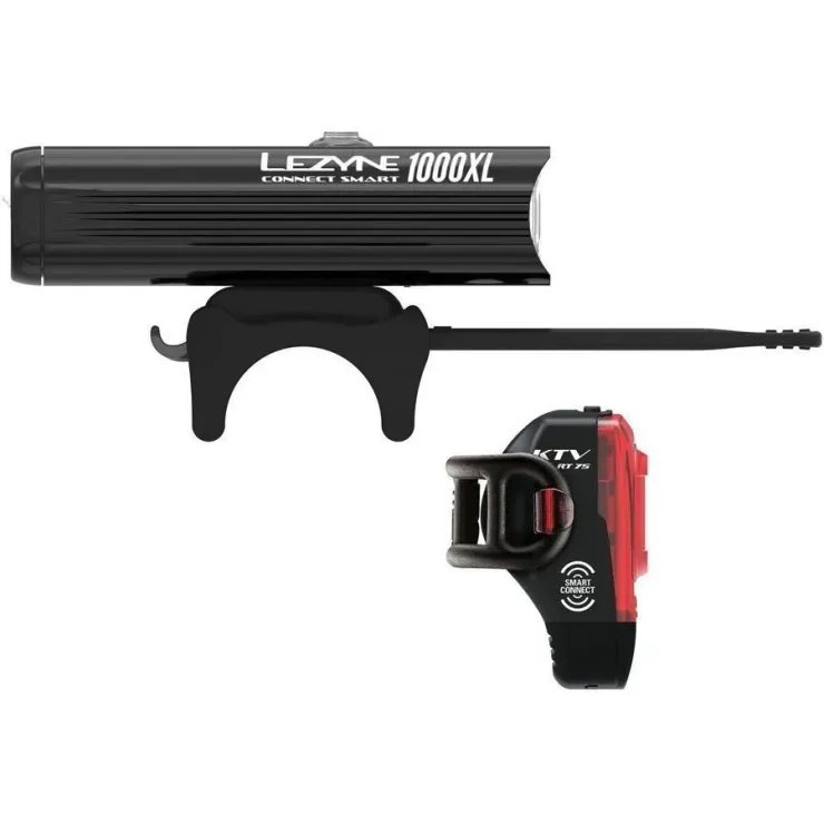 LEZYNE CONNECT SMART 1000XL / KTV SMART PAIR BLACK