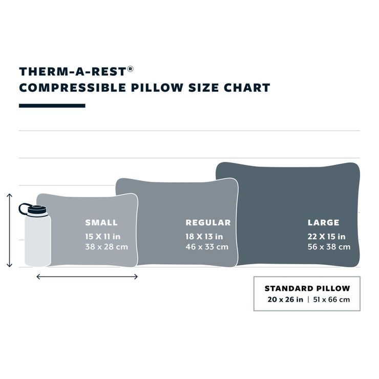 THERM-A-REST COMPRESS PILLOW CINCH Small Desert