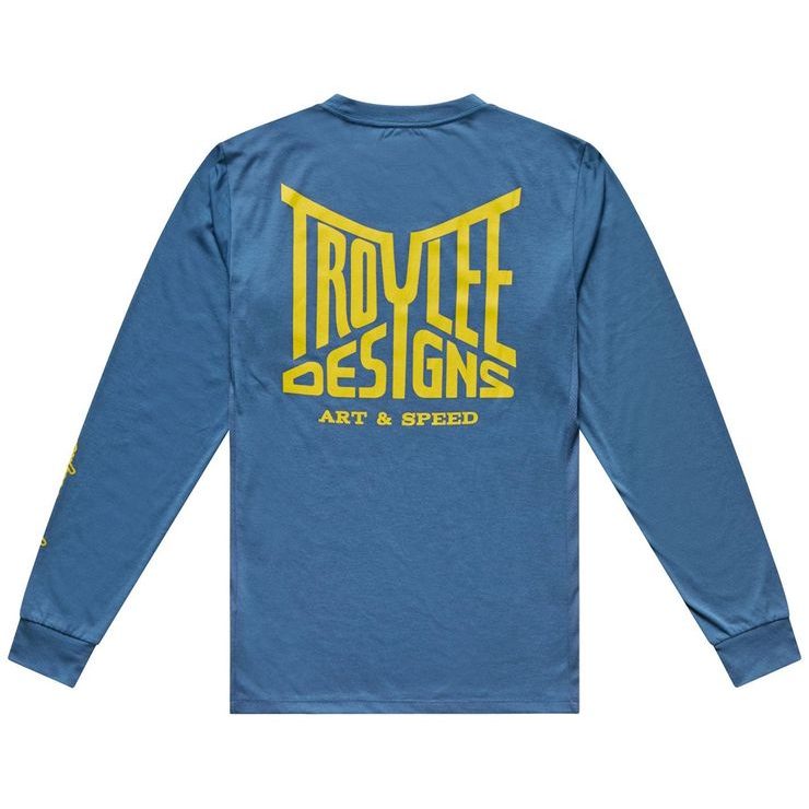 TROY LEE DESIGNS Skyline Ride LS Tee Handlebar Slate