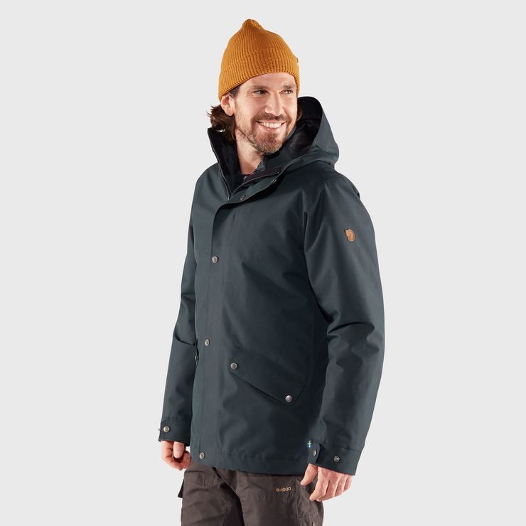 FJÄLLRÄVEN Visby 3 in 1 Jacket M Dark Navy