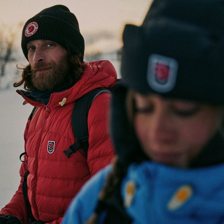 FJÄLLRÄVEN Pletená čepice