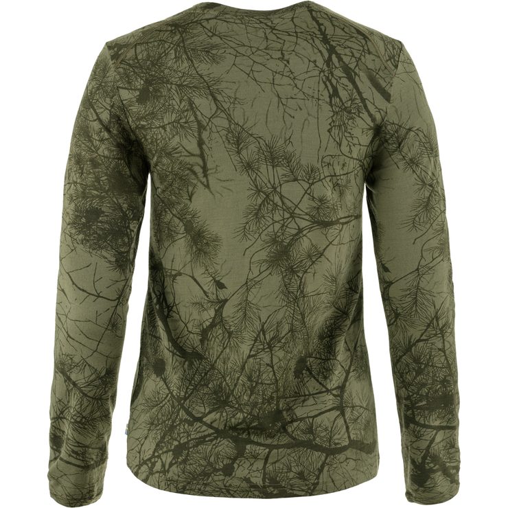 FJÄLLRÄVEN Värmland Wool LS W, Green Camo