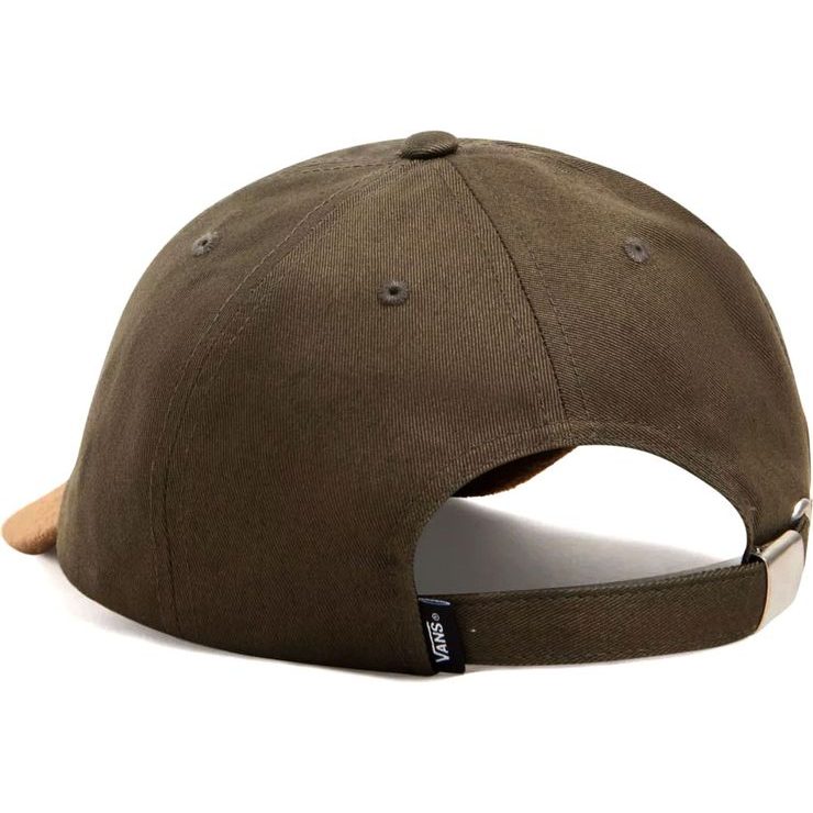 VANS SCRIPT CURVED BILL JOCKEY LODEN GREEN