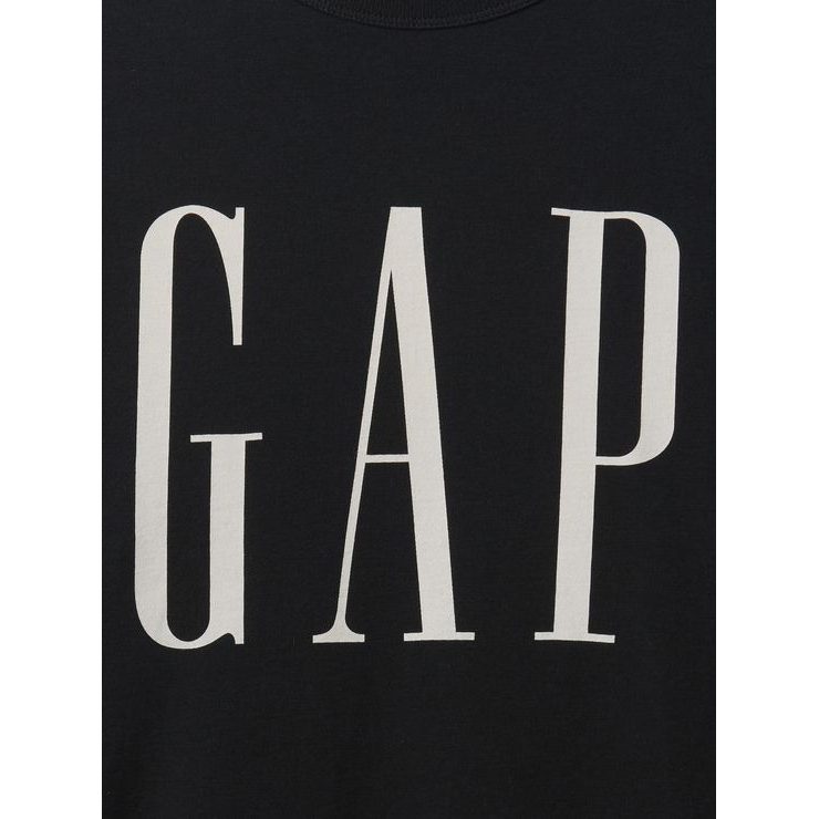 GAP Oversize tričko s logem Černá