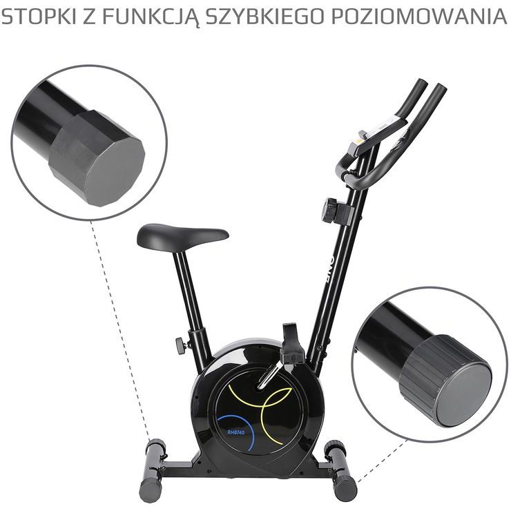 ONE FITNESS RM8740 černý