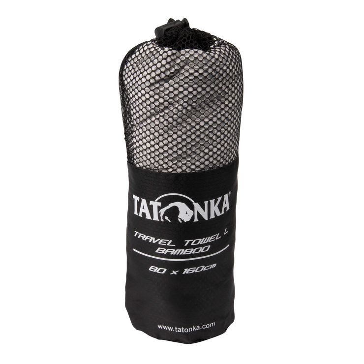 TATONKA TRAVEL TOWEL BAMBOO L grey