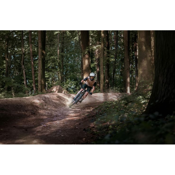 FORCE MTB RULES kr. rukáv, béžový