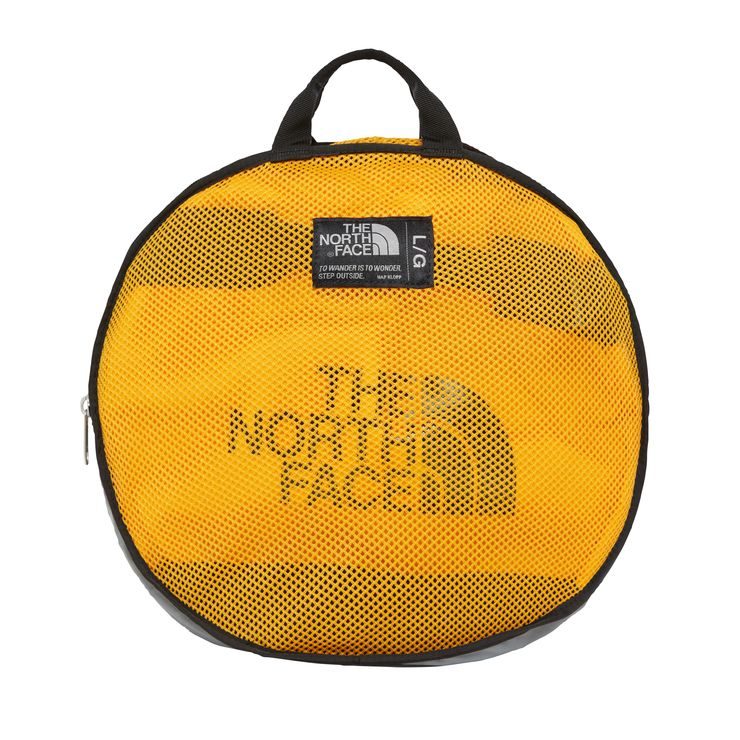 THE NORTH FACE BASE CAMP DUFFEL L, 95L SUMMIT GOLD/TNF BLACK
