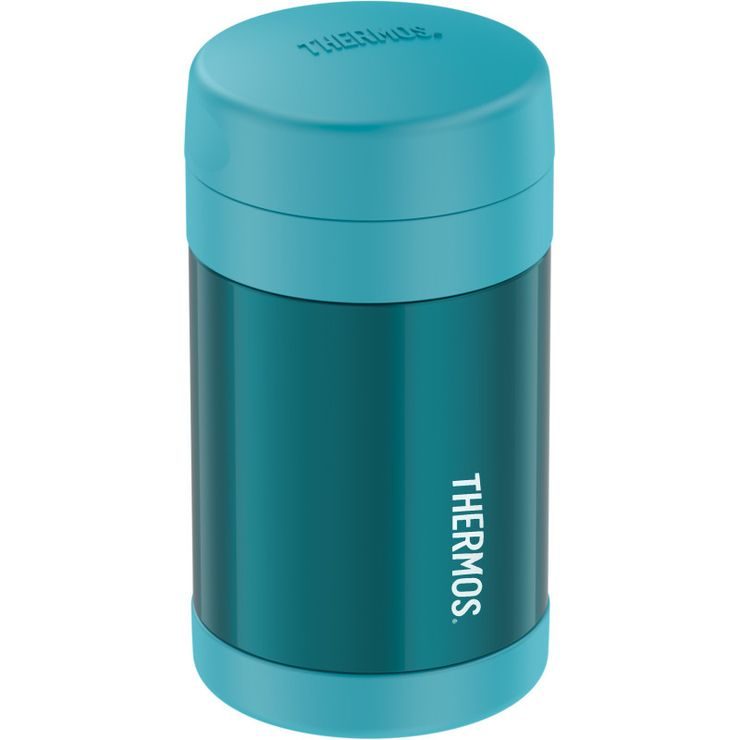 THERMOS Dětská termoska na jídlo s lžící 470 ml tyrkysová