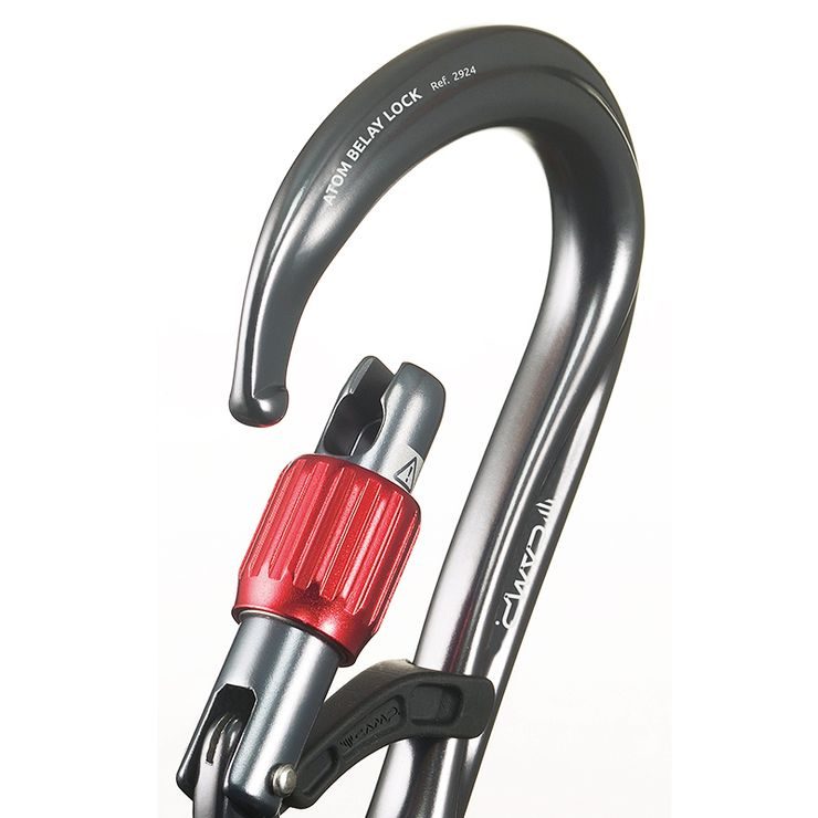 CAMP Atom Belay Lock; gun metal