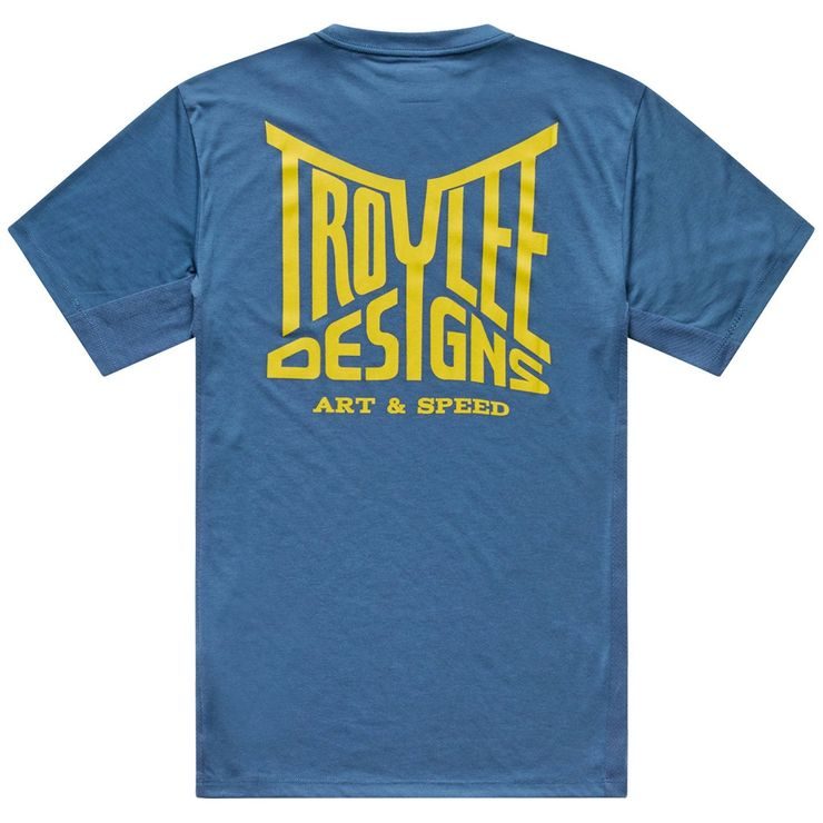 TROY LEE DESIGNS Skyline Ride SS Tee Handlebar Slate