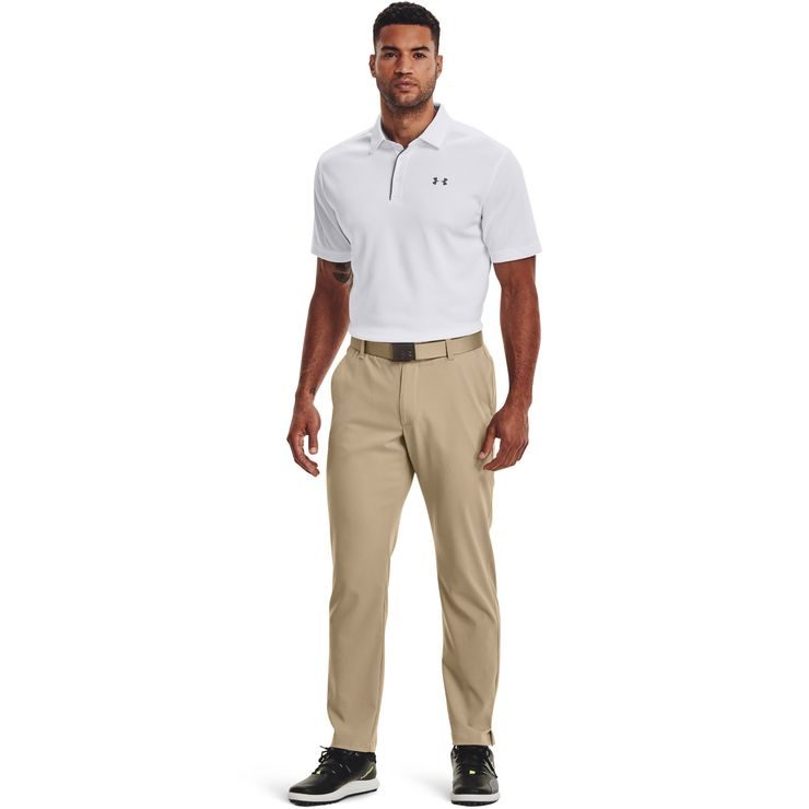 UNDER ARMOUR Tech Polo, White