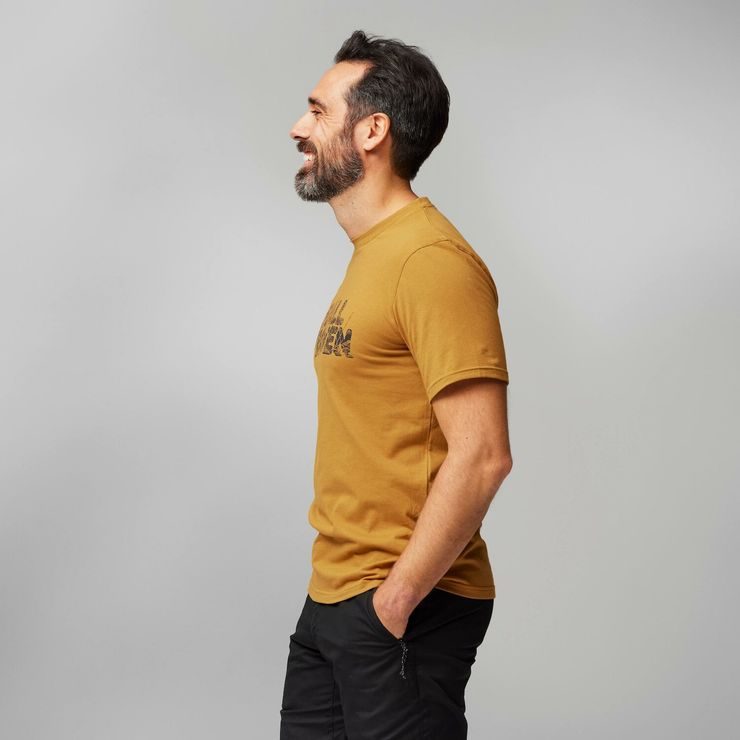 FJÄLLRÄVEN Lush Logo T-shirt M Acorn