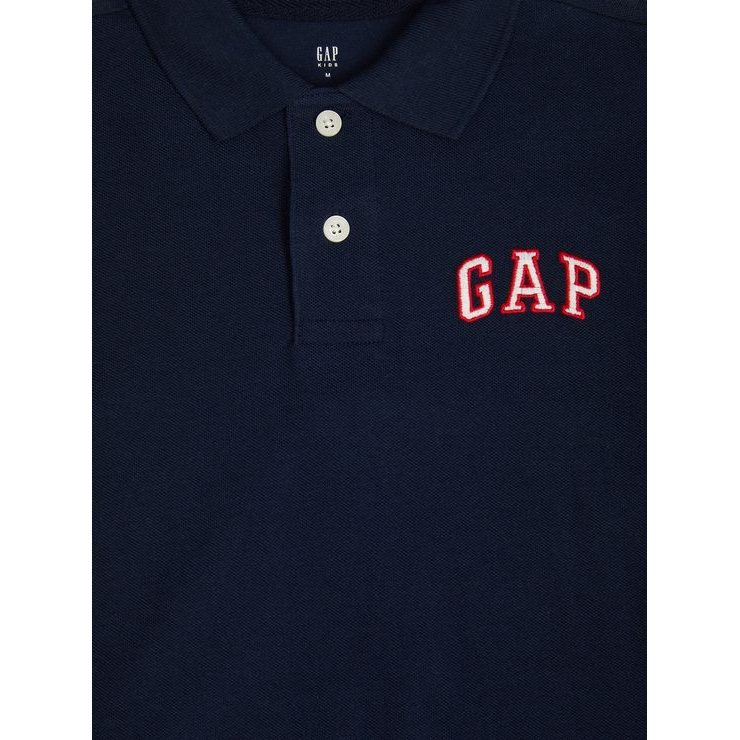GAP 843607-03 Dětské polo tričko logo Gap Tmavě modrá