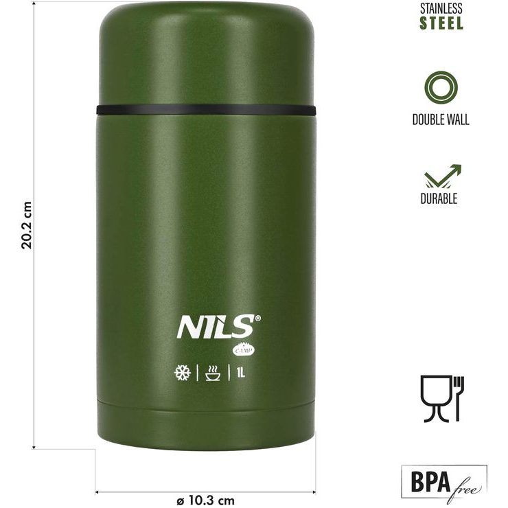 NILS Camp NC3802 zelená 1000 ml
