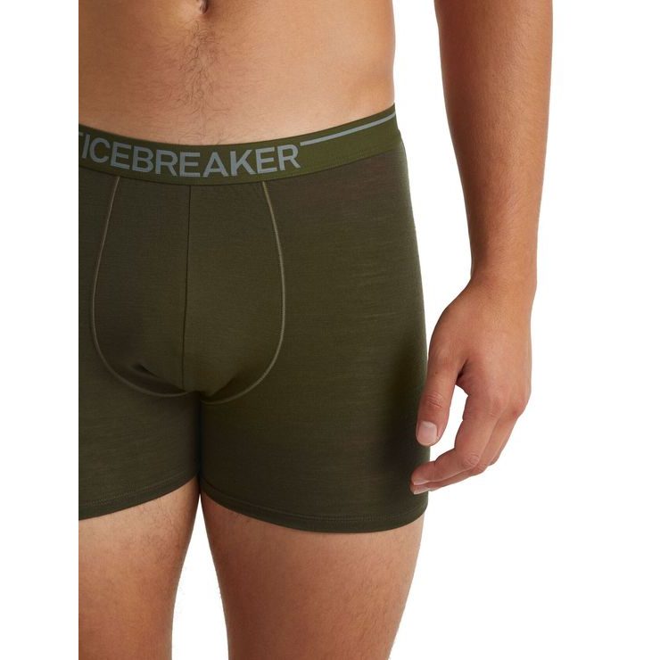 ICEBREAKER M ANATOMICA BOXERS LODEN