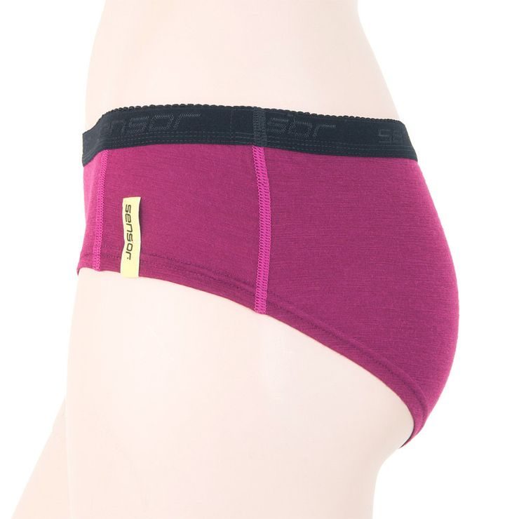 SENSOR MERINO ACTIVE dámské kalhotky, lilla