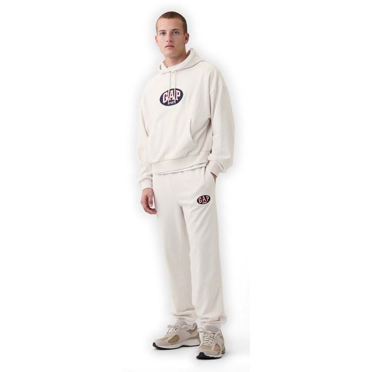 GAP 887935-03 Oversize mikina s logem VintageSoft Béžová