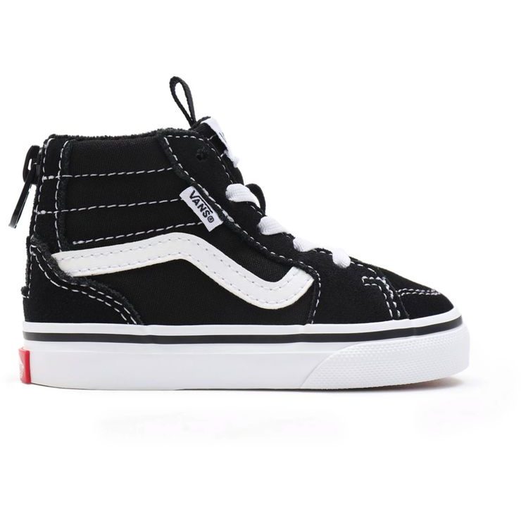 VANS TD Filmore Hi Zip, (suede/canvas) black/white