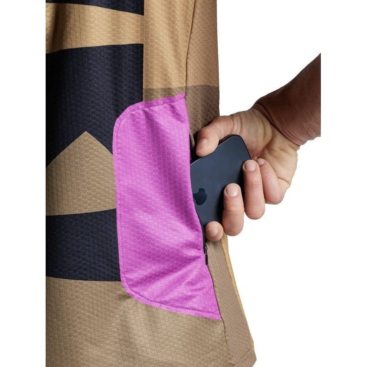 X-BIONIC COREFUSION GRAVEL JERSEY MEN MULTI COLOR/PEANUT BUTTER