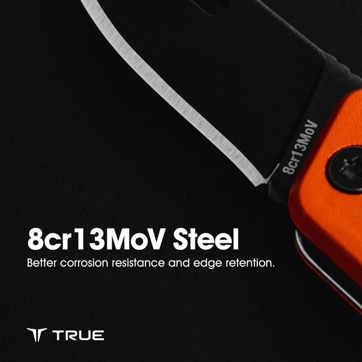 TRUE MODERN KEYCHAIN KNIFE grey