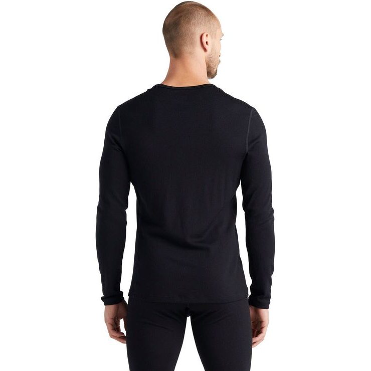 ICEBREAKER MEN 260 TECH LS CREWE, BLACK