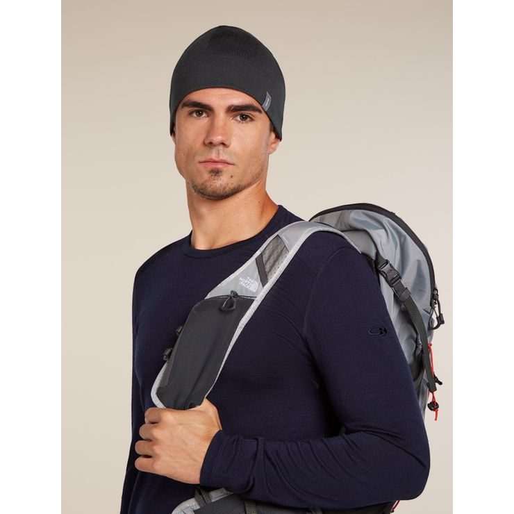 ICEBREAKER U Mer 260 Quantum Beanie BLACK