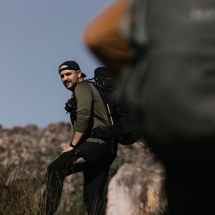 FJÄLLRÄVEN Keb Trousers M Alpine Blue-UN Blue