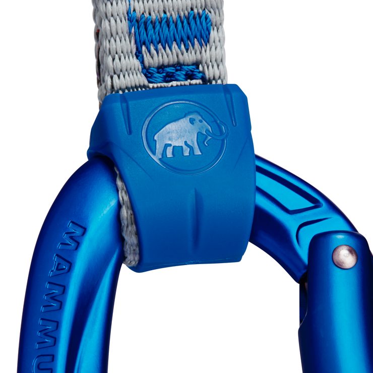 MAMMUT Crag Keylock 10 cm Indicator 6-Pack Quickdraws, silver-ultramarine