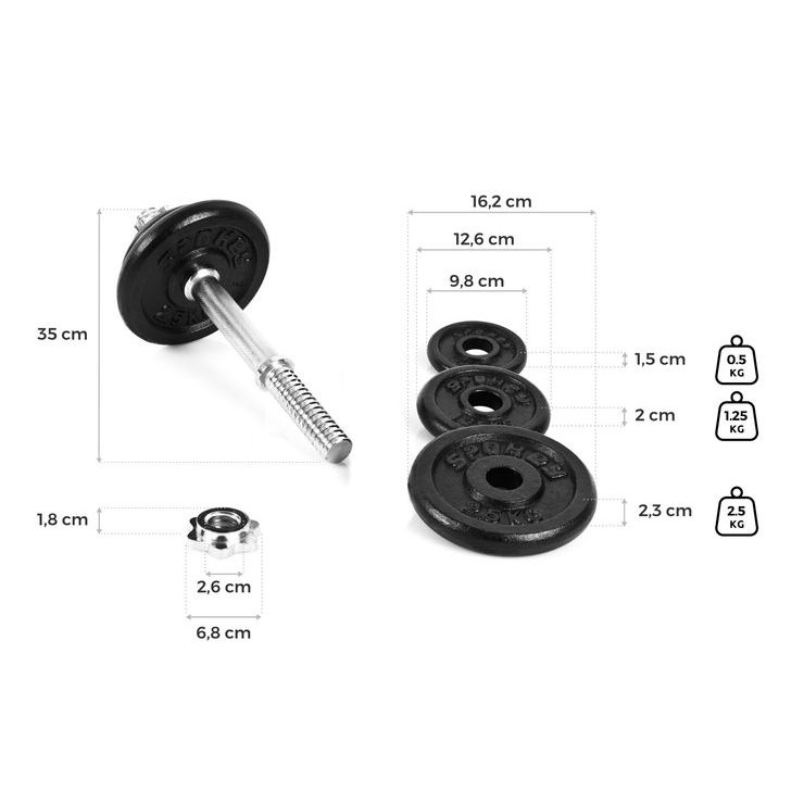 SPOKEY EGIR 2x 10,5 kg