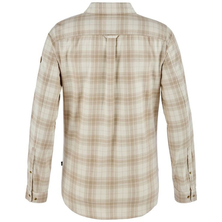 FJÄLLRÄVEN Övik Classic Flannel Shirt W Mais Yellow-Fossil