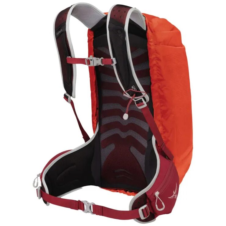 OSPREY HIVIS RAINCOVER XS 10 - 20 L, mars orange