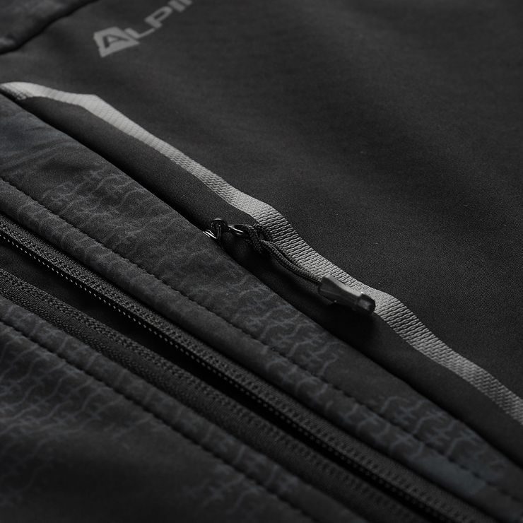 ALPINE PRO HOOR black