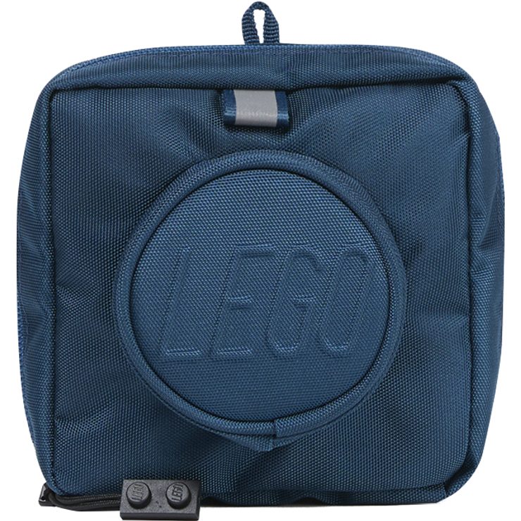 LEGO BAGS Brick 1x1 skládací nákupní 25 - tmavě modrá