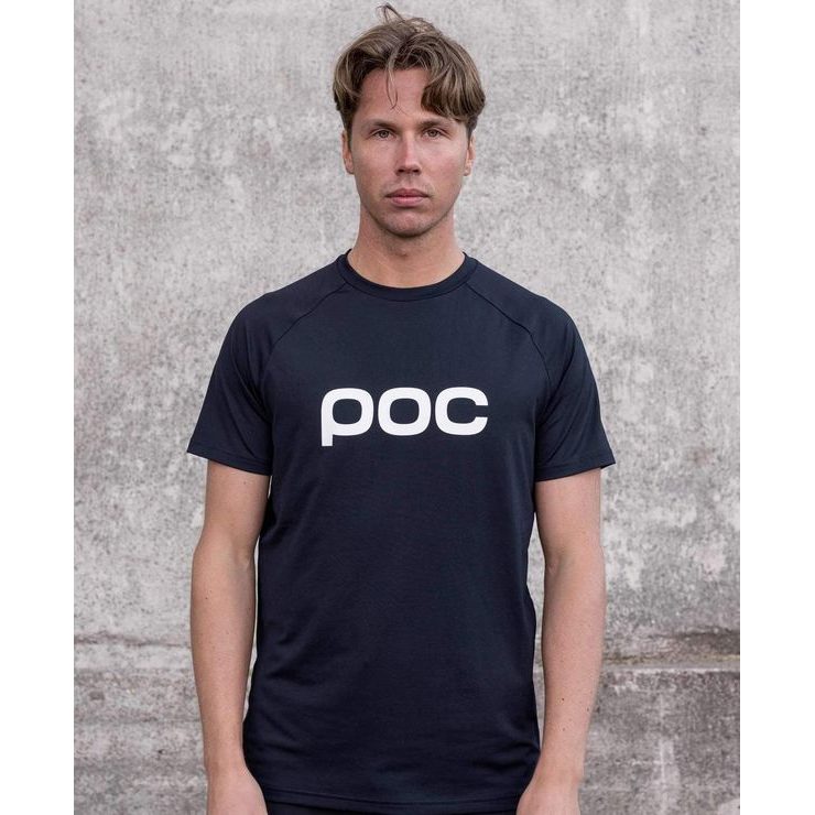 POC M's Reform Enduro Tee Uranium Black