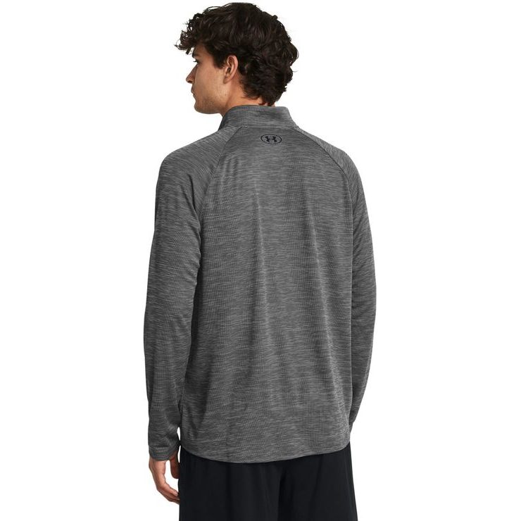 UNDER ARMOUR UA Tech Textured 1/2 Zip GRY
