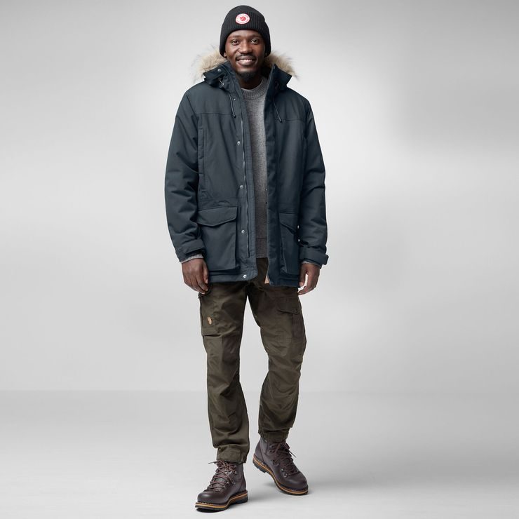 FJÄLLRÄVEN Nuuk Lite Parka M Autumn Leaf