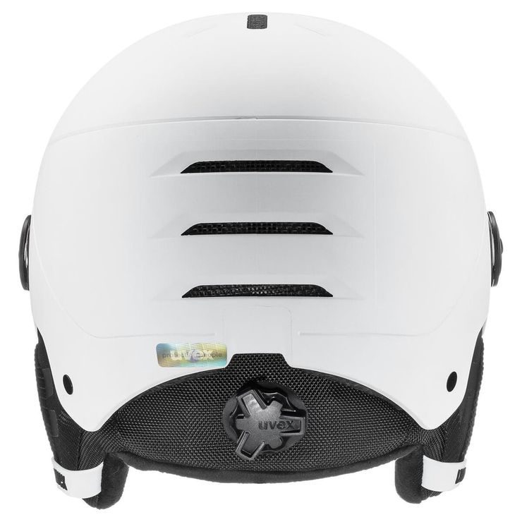 UVEX ROCKET JR VISOR, WHITE-BLACK MAT