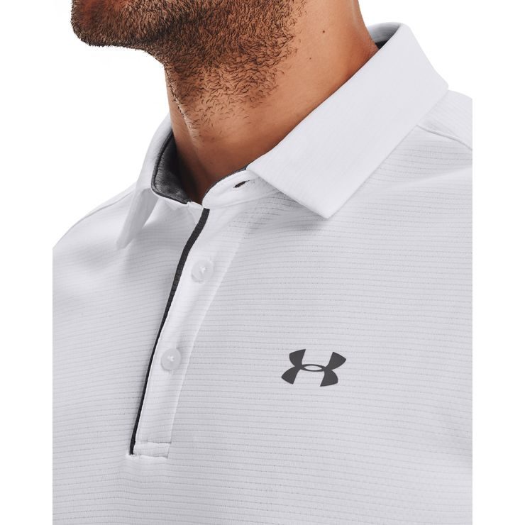 UNDER ARMOUR Tech Polo, White