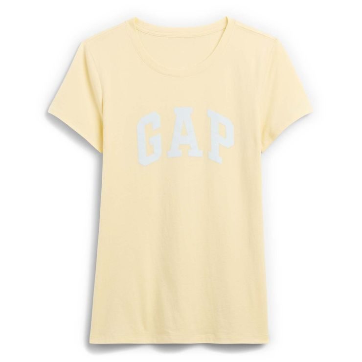 GAP 729555-20 Tričko s logem Žlutá