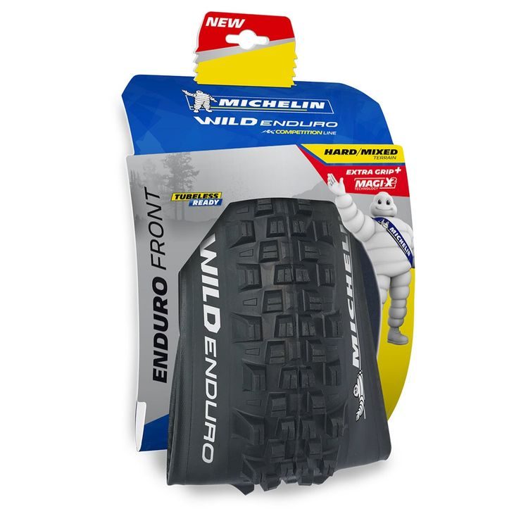 MICHELIN WILD ENDURO FRONT MAGI-X2 TS TLR KEVLAR 27,5X2.40 COMPETITION LINE 261598
