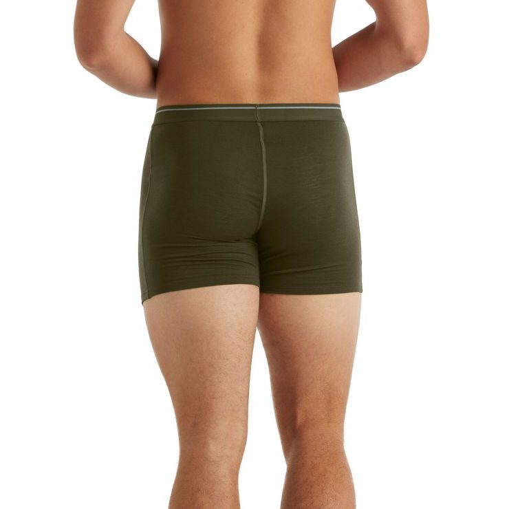 ICEBREAKER M ANATOMICA BOXERS LODEN