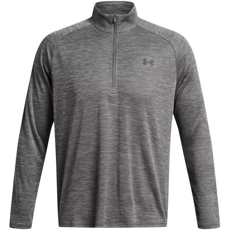 UNDER ARMOUR UA Tech Textured 1/2 Zip GRY