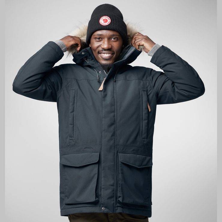 FJÄLLRÄVEN Nuuk Lite Parka M Autumn Leaf