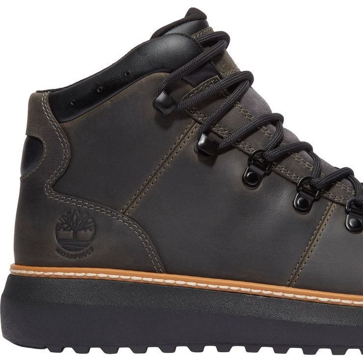 TIMBERLAND Hudson Road WP Dark Grey Full Grain