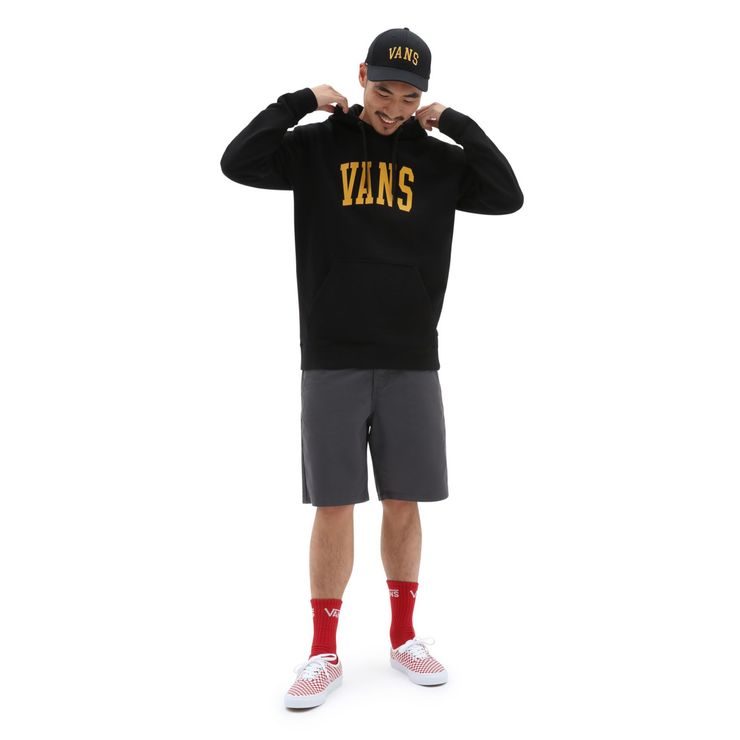VANS VARSITY PO, BLACK